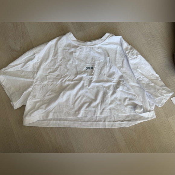 Oner Active White Crop Top - Picture 1 of 3